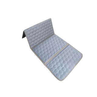Tapis de Prière avec Dossier à Motifs : Grand Format - Bleu Clair
