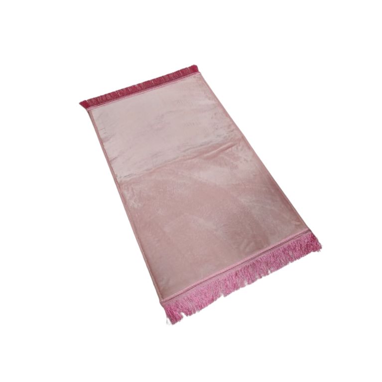 Rose - Tapis de Prière Molletonné - Enfant - 50 x 79 cm Rose - Tapis de Prière Molletonné - Enfant - 50 x 79 cm