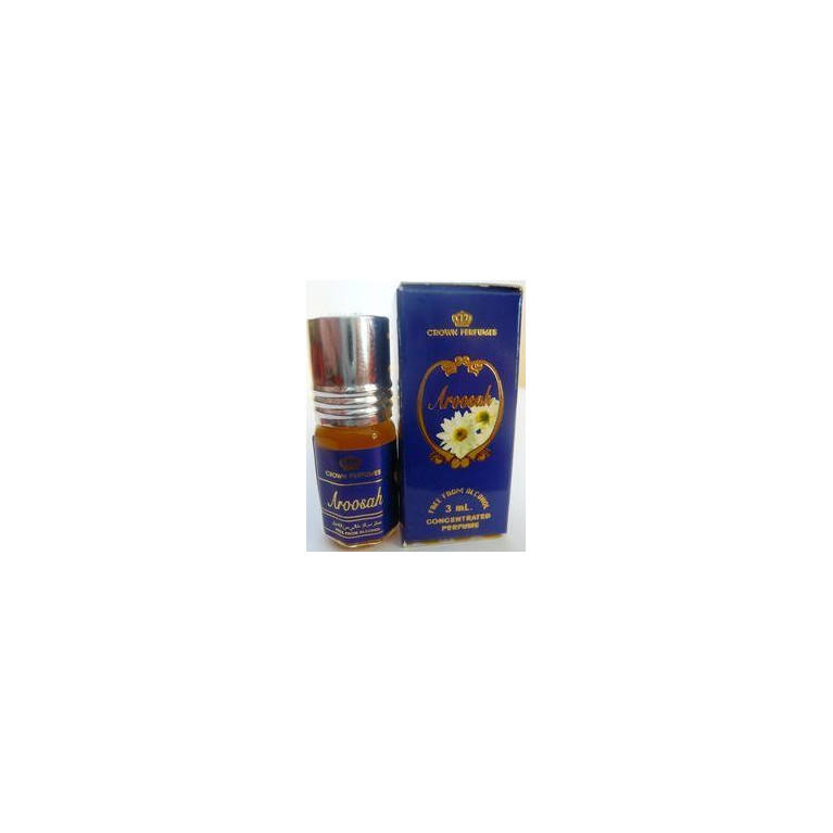 Aroosah - Musc Sans Alcool - Concentré de Parfums Bille 3ml - Al Rehab