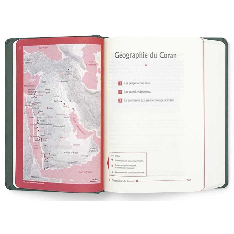 Le Noble Coran Bilingue Souple Grand Format - Vert - 17 x 24 cm - Edition Tawhid