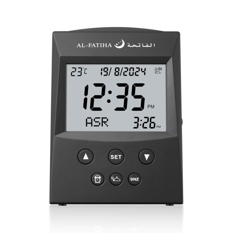 Réveil Prière Digital - Horaires de Prière et Affichage LCD -FAJ-103 
