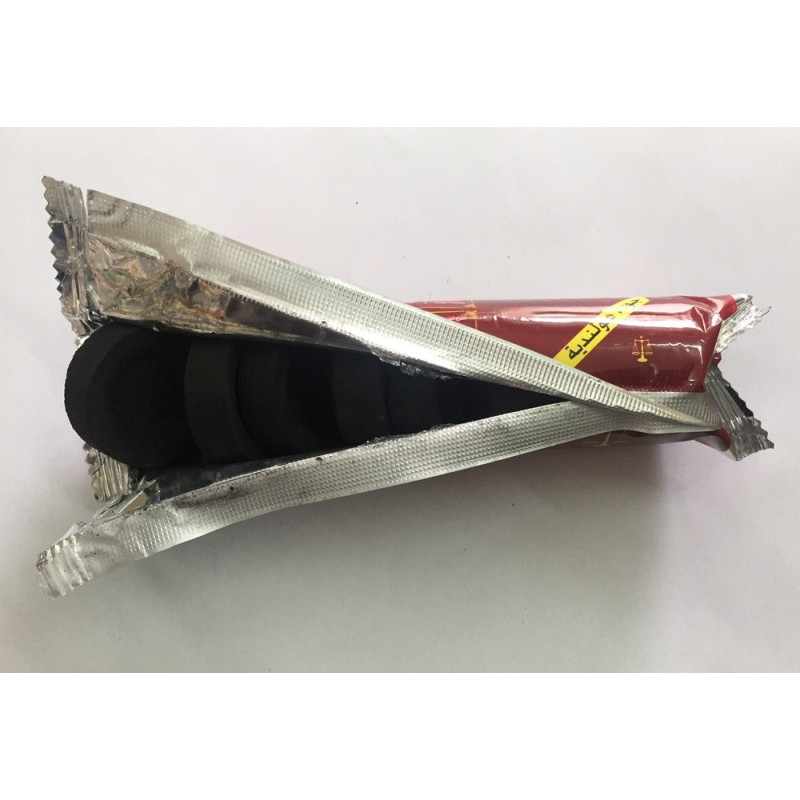 1 Paquet de 10 Charbon pour Bruleur - Qualité Premium - El Nabil 1 Paquet de 10 Charbon pour Bruleur - Qualité Premium - El Nabil