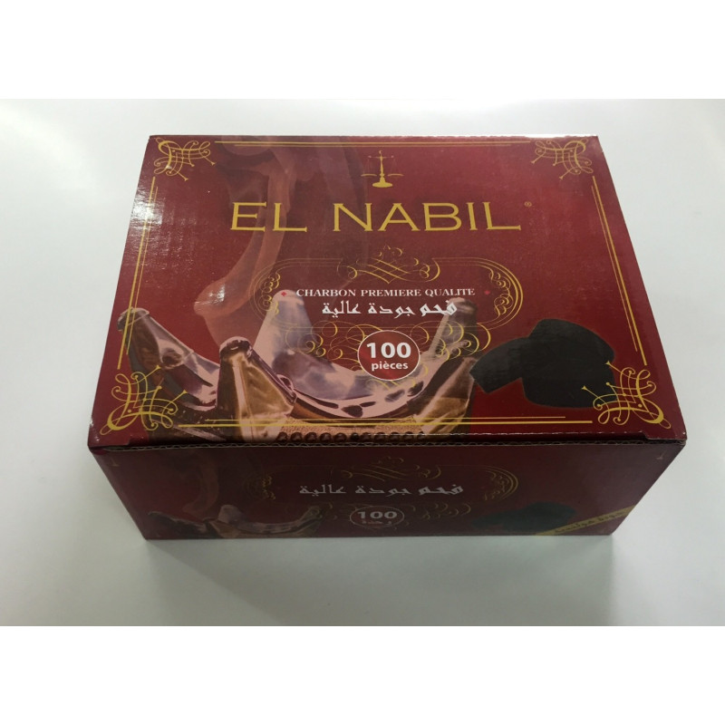 1 Boite de 100 Charbons pour Bruleur - Qualité Premium - El Nabil 1 Boite de 100 Charbons pour Bruleur - Qualité Premium - El Nabil