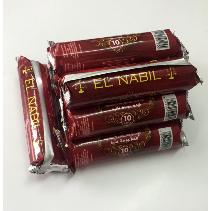 1 Boite de 100 Charbons pour Bruleur - Qualité Premium - El Nabil 1 Boite de 100 Charbons pour Bruleur - Qualité Premium - El Nabil