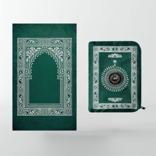 Anlising Tapis de Prière Musulman, Tapis de Prière de Voyage Islamique, Tapis de Prière, Voyage Prière Tapis, Portable Couleur Tapis, Tapis D'extérieur Islamique, Tapis Prière Portable (Brun