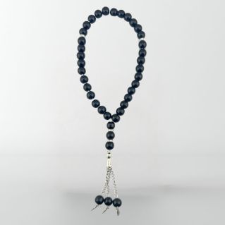 Tasbih HB Maison – 33 Perles Résine Naturelle Fait Main – Chapelet Islamique élégant Pour Dhikr & Méditation