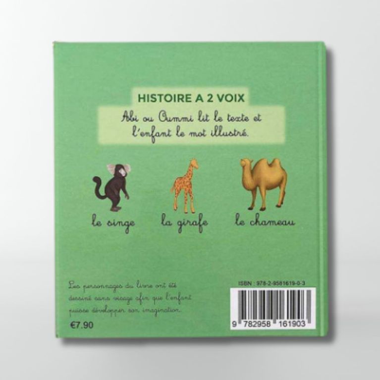 Adam et Aicha au Zoo - Histoire à 2 Voix - Edition Easydin Adam et Aicha au Zoo - Histoire à 2 Voix - Edition Easydin