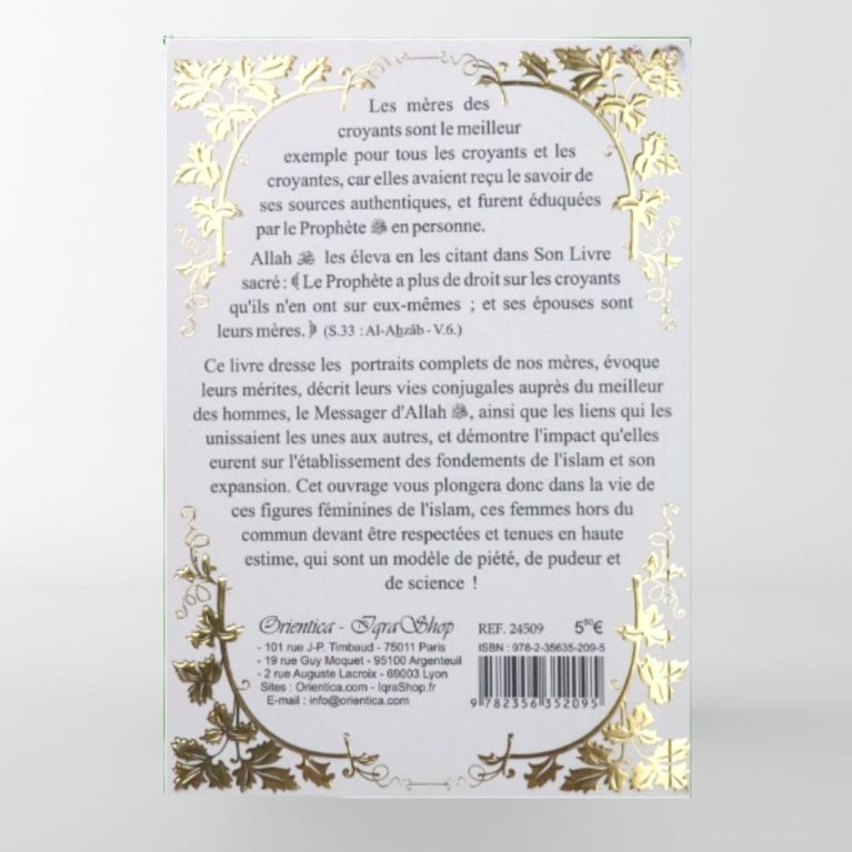 Les mère des croyants : épouses du Prophète (inventaire) - Edition Orientica Les mère des croyants : épouses du Prophète (inventaire) - Edition Orientica