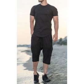 Ensemble IGO pour Homme - Sarouel Cargo et T-Shirt - Qaba’il