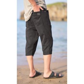 Saroual Été - Bermuda Cotton Stretch -Qaba'il S25