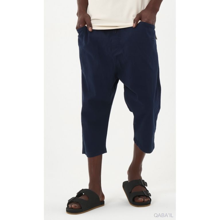 Saroual Été - Bermuda Cotton Stretch -Qaba'il S25 Saroual Été - Bermuda Cotton Stretch -Qaba'il S25