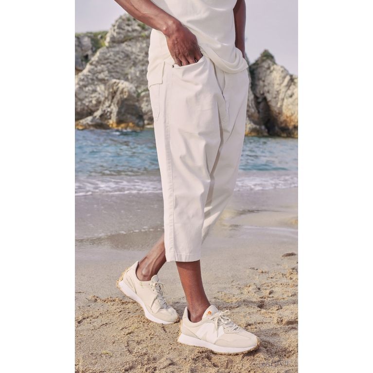 Saroual Été - Bermuda Cotton Stretch -Qaba'il S25 Saroual Été - Bermuda Cotton Stretch -Qaba'il S25