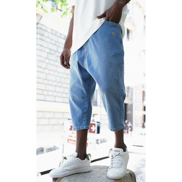 Bermuda Jean Stretch Homme - Qaba'il Bermuda Jean Stretch Homme - Qaba'il