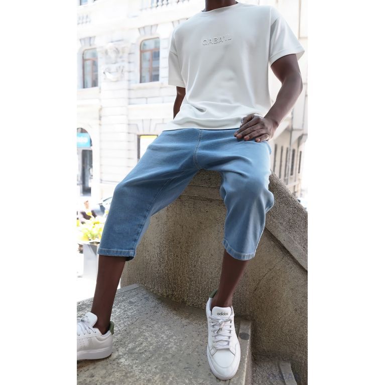 Bermuda Jean Stretch Homme - Qaba'il Bermuda Jean Stretch Homme - Qaba'il