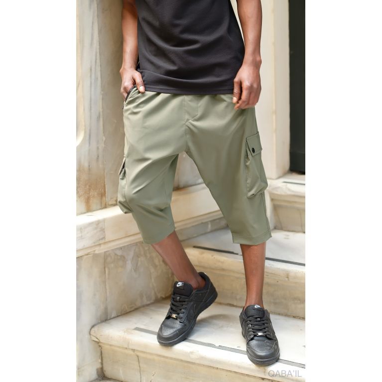 Pantacourt Cargo TREK Homme - Qaba'il Pantacourt Cargo TREK Homme - Qaba'il