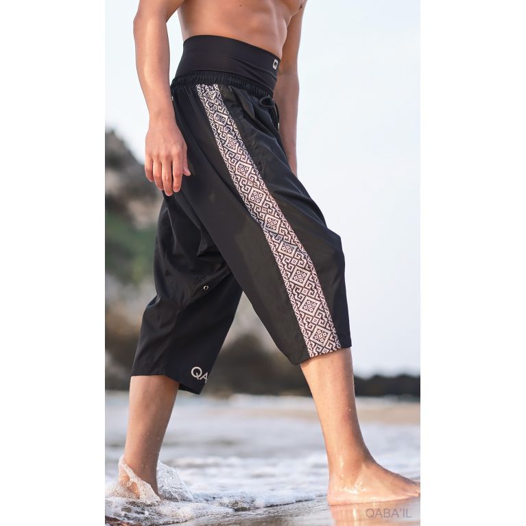 Sarouel de Bain Homme Musulmanstyle Etniz - QABA’IL Sarouel de Bain Homme Musulmanstyle Etniz - QABA’IL