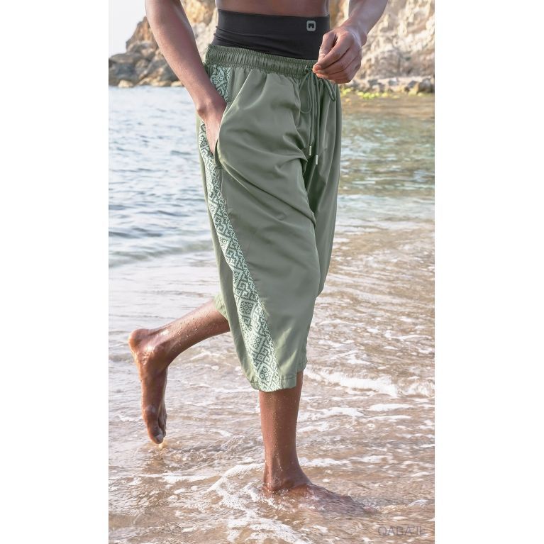 Sarouel de Bain Homme Musulmanstyle Etniz - QABA’IL Sarouel de Bain Homme Musulmanstyle Etniz - QABA’IL