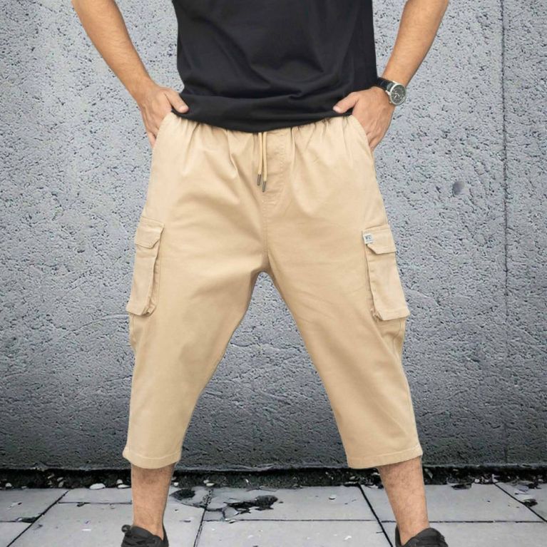 Sarouel Homme style Short - Cargo Pants Streetwear - Wassat