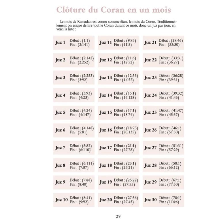 Mon Planner Ramadan - Edition Al Imam