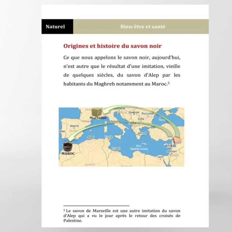 Le Savon noir (Beldi) - (inventaire) - Edition Sana Le Savon noir (Beldi) - (inventaire) - Edition Sana