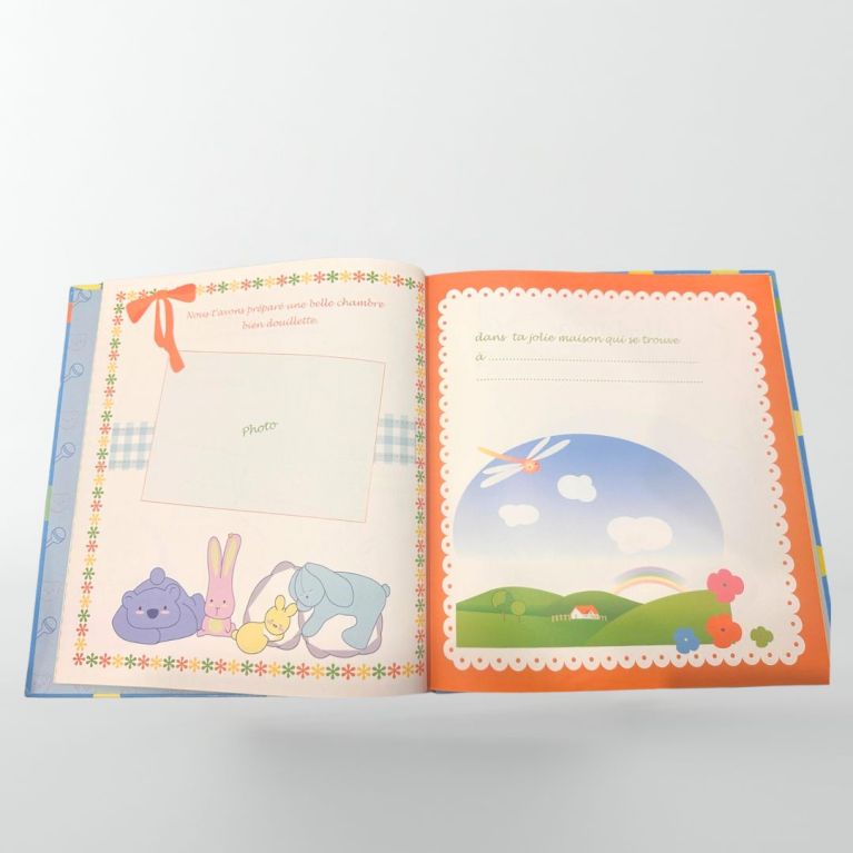 Le livre de mon bébé (Bleu pour garçon) - édition Famillemusulmane Le livre de mon bébé (Bleu pour garçon) - édition Famillemusulmane
