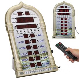 Horloge prière avec Azan pour les prières quotidienne - AL Harameen 