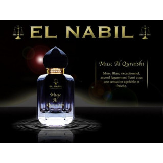 Musc Blanc Quraishi - Eau de Parfum : Mixte - Spray - El Nabil - 50ml