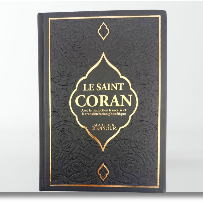 Le Saint Coran - Anthracite - Arabe Français Phonétique Grand Format- Maison d'Ennour