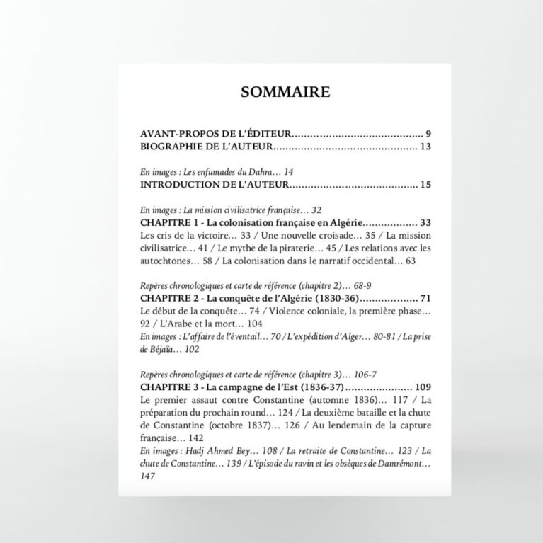 Colonisation & Résistance : Algérie (1830-1871) - S.E Zaimeche Al-Djazairi - Editions Ribât