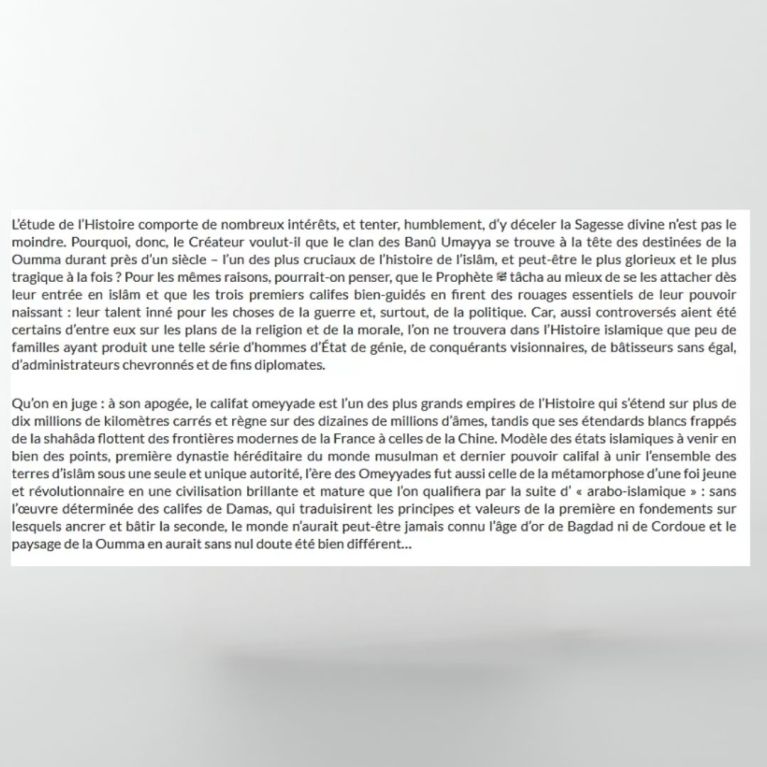 Histoire des Califes Omeyyades - Jalâl Ad-Dîn As-Suyûtî - Editions Ribât Histoire des Califes Omeyyades - Jalâl Ad-Dîn As-Suyûtî - Editions Ribât