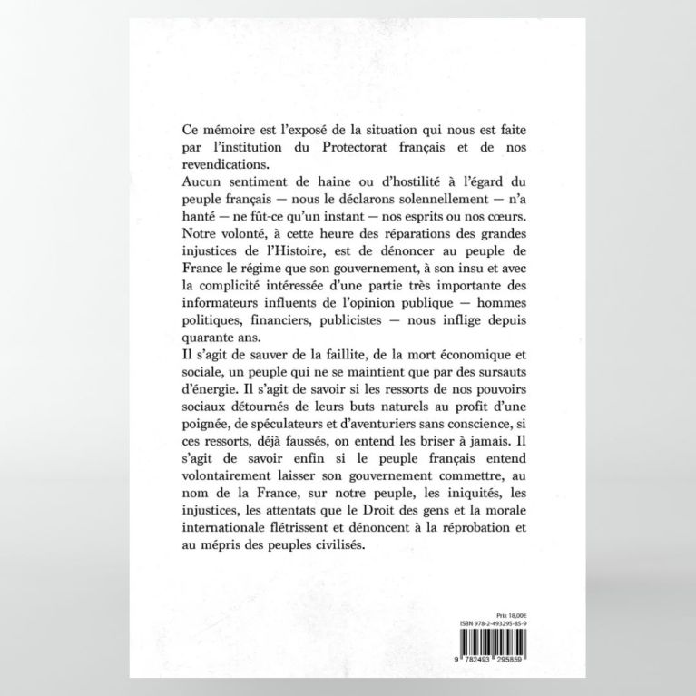 La Tunisie martyre - 'Abd al-'Aziz al-Tha'âlibî - Héritage - Édition Héritage