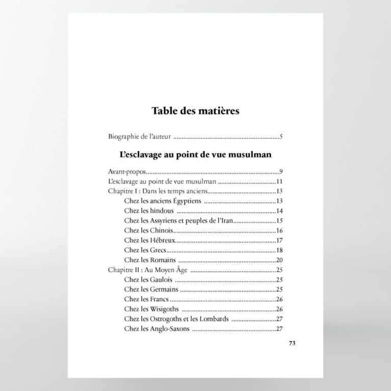 L'esclavage au point de vue musulman - Ahmed Chafik Bey - éditions Héritage L'esclavage au point de vue musulman - Ahmed Chafik Bey - éditions Héritage