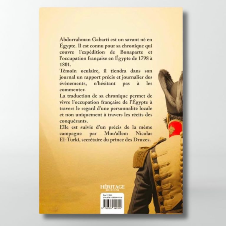 Journal d'Abdurrahman Gabarti pendant l'occupation française en Égypte - éditions Héritage Journal d'Abdurrahman Gabarti pendant l'occupation française en Égypte - éditions Héritage