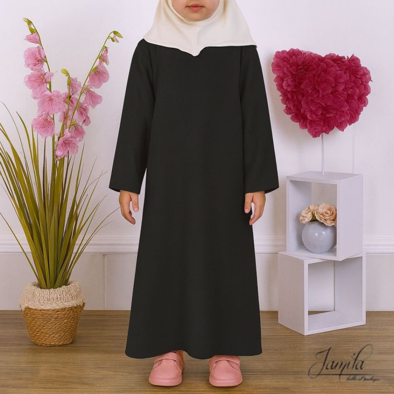 Abaya robe pour fille - Jamila Abaya robe pour fille - Jamila