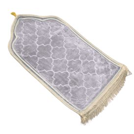Tapis de Prière Molletonné- Motif Arabesque - Adulte - 70 x115 cm