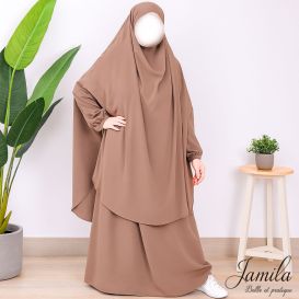 Jilbab 2 Pièces - Royal - Léger - Jamila