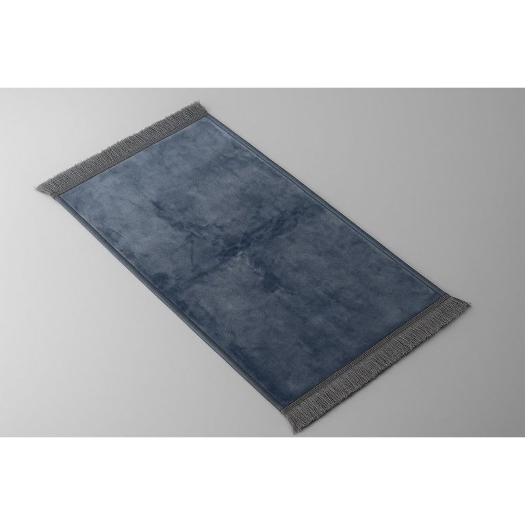 Tapis de Prière Molletonné Anthracite- Enfant - 50 x 79 cm Tapis de Prière Molletonné Anthracite- Enfant - 50 x 79 cm