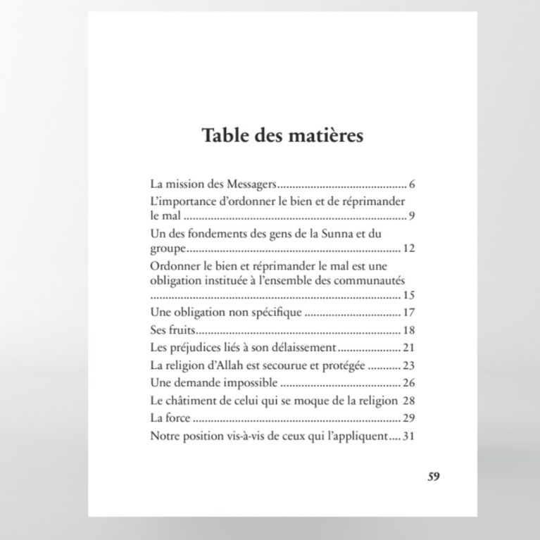 Ordonner le bien et réprimander le mal - ‘Abd al-Muhsin al-Qâsim-éditions Al Bayyinah