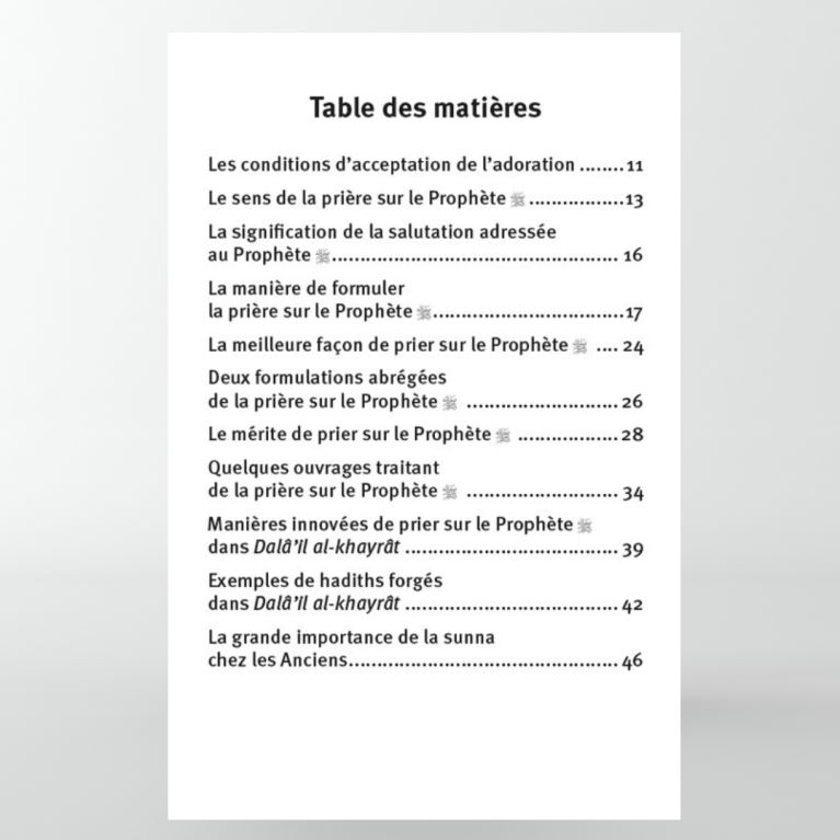 La Prière Sur Le Prophète - Significations - Mérites - Formulations - Edition Al Hadith La Prière Sur Le Prophète - Significations - Mérites - Formulations - Edition Al Hadith