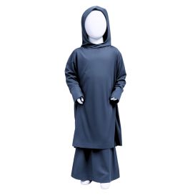 Robe de prière fille - Jupe et abaya : 2 pièces - Soundouss