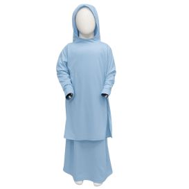Robe de prière fille - Jupe et abaya : 2 pièces - Soundouss