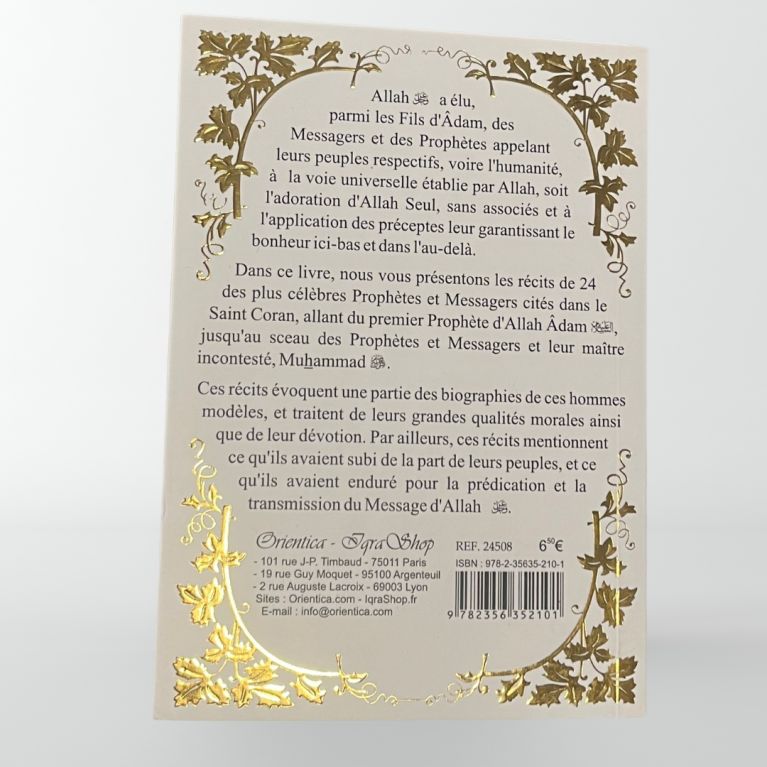 Les histoires des Prophètes et Messagers- Edition Orientica