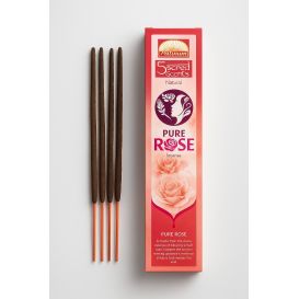 Encens Pur Rose – Sacred Scents – 14 Longs Bâtonnets