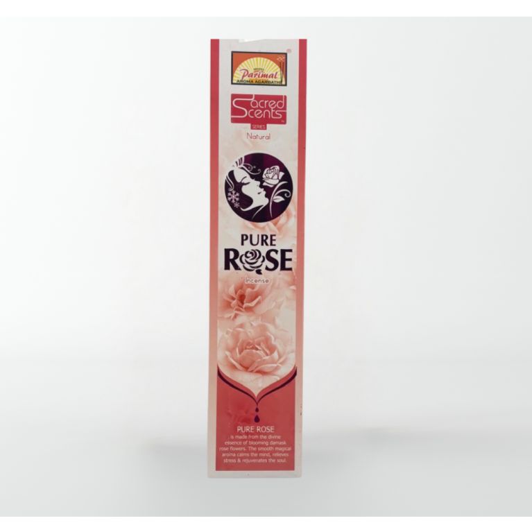 Encens Pur Rose – Sacred Scents – 14 Longs Bâtonnets