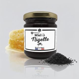 Miel & Nigelle 250 g – Préparation naturelle