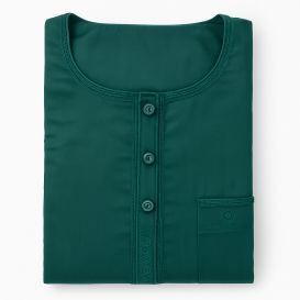 Qamis Homme – Tissu Coréen Glacé au Col Rond– Manches Longues– Soundouss