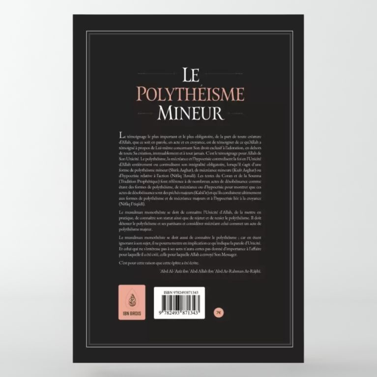 Le polythéisme mineur - 'Abd Al-'Azîz ibn 'Abd Allah Ar-Râjihî - Ibn Badis