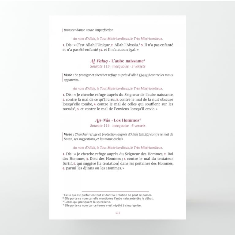 Mon Coran en Français expliqué, tafsir - Editions Al Imam