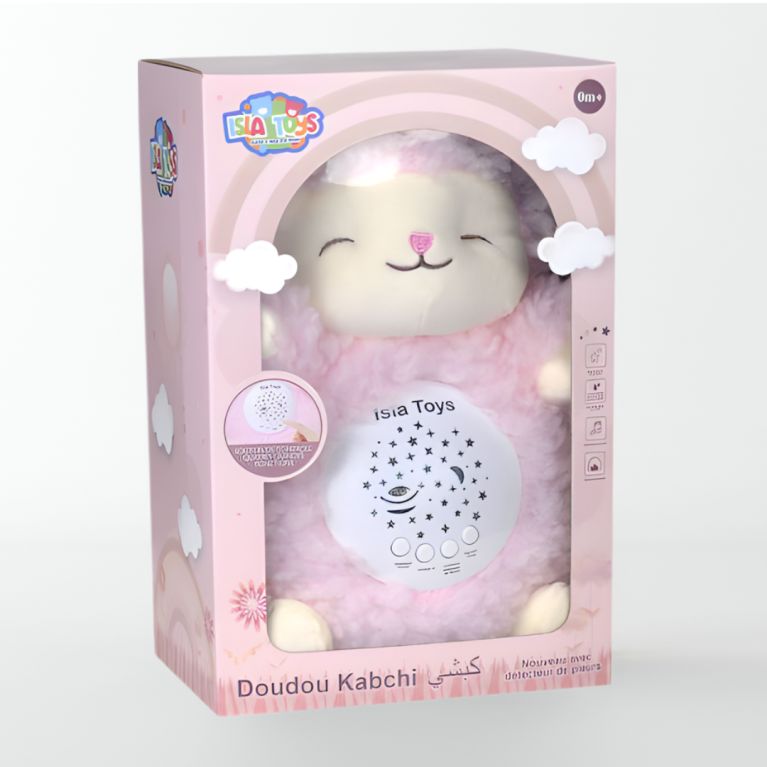 Kabchi Sheep – Doudou Coranique avec veilleuse et détecteur de pleurs