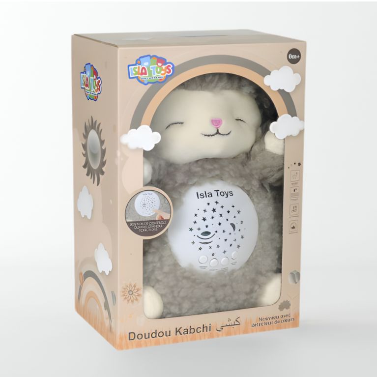 Kabchi Sheep – Doudou Coranique avec veilleuse et détecteur de pleurs